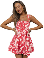 Isabella – Elegant Bloom Romper For Women