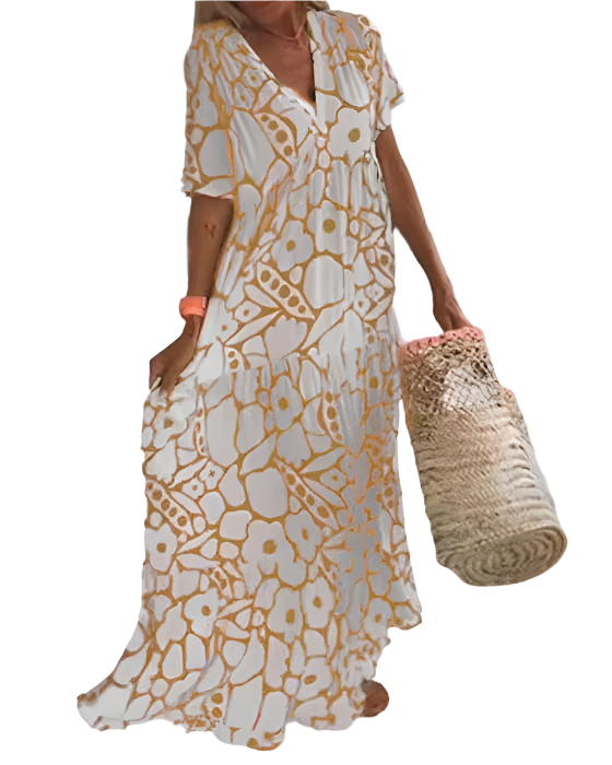 Alessia – Effortless Floral Summer Dress for Women