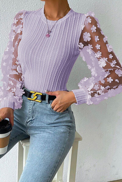 Amara – Embellished Women’s Knit Blouse