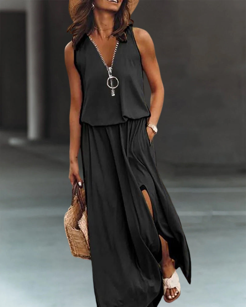 Elena – Casual Vacation Maxi Dress for Women