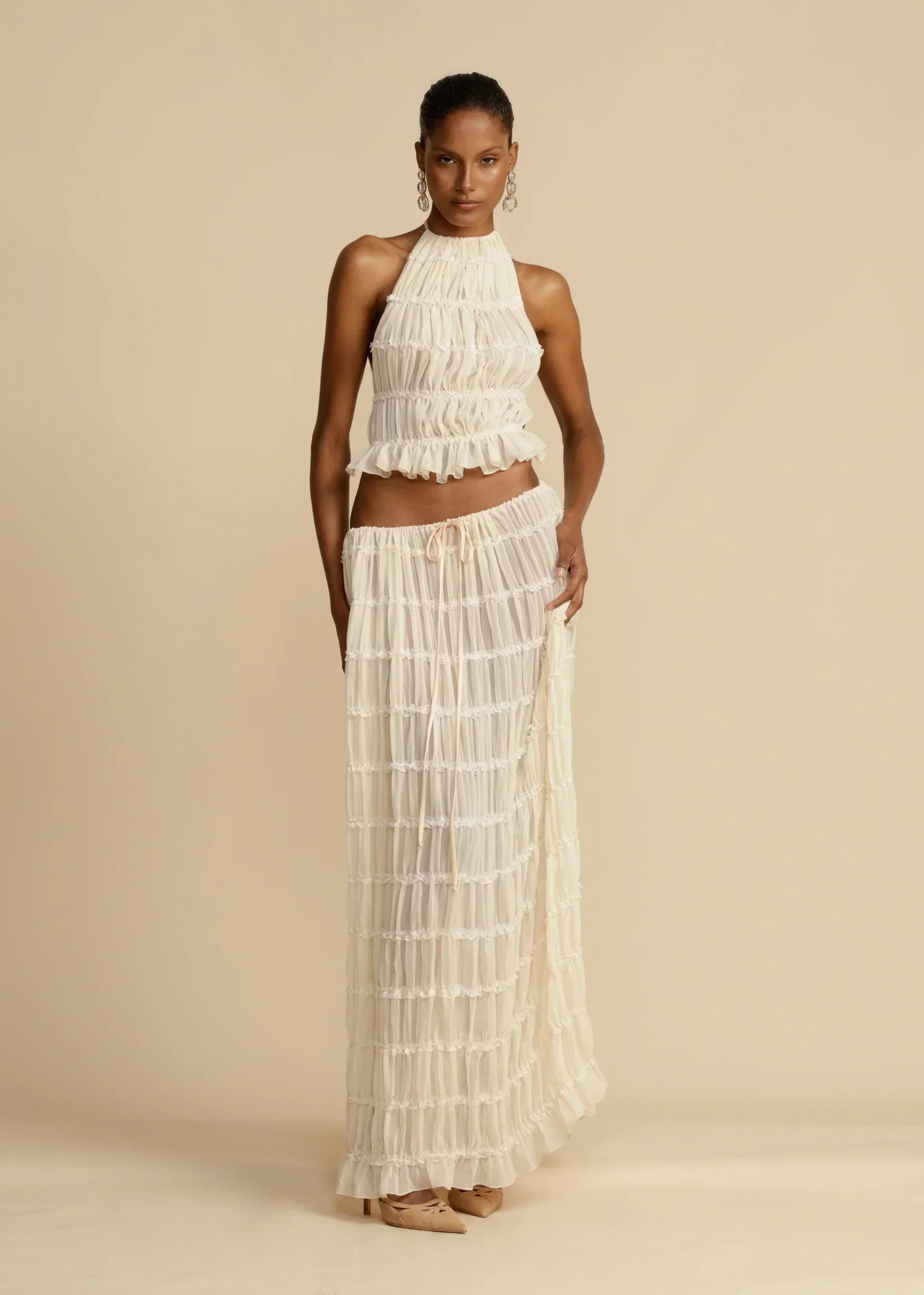 Isabella – Backless Women’s Pleated Summer Dress