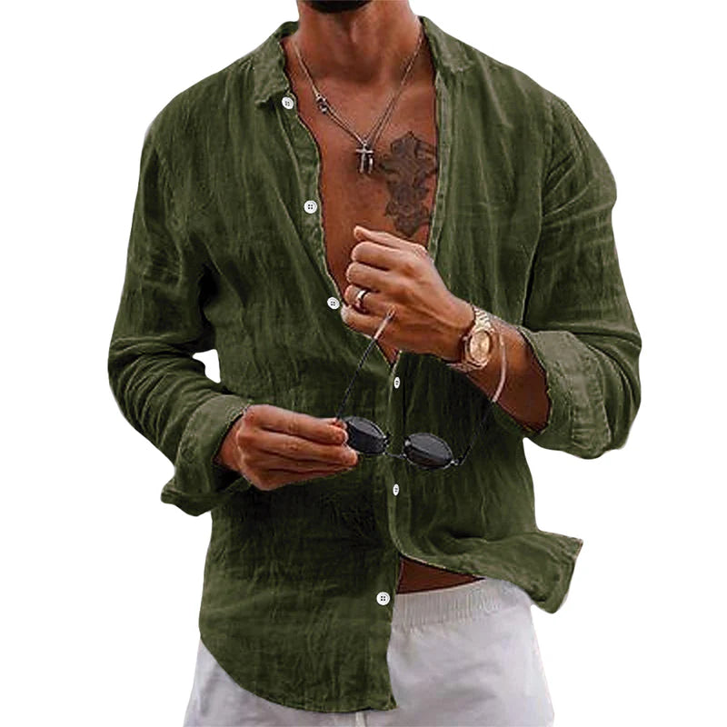 Rick – Men’s Linen Shirt