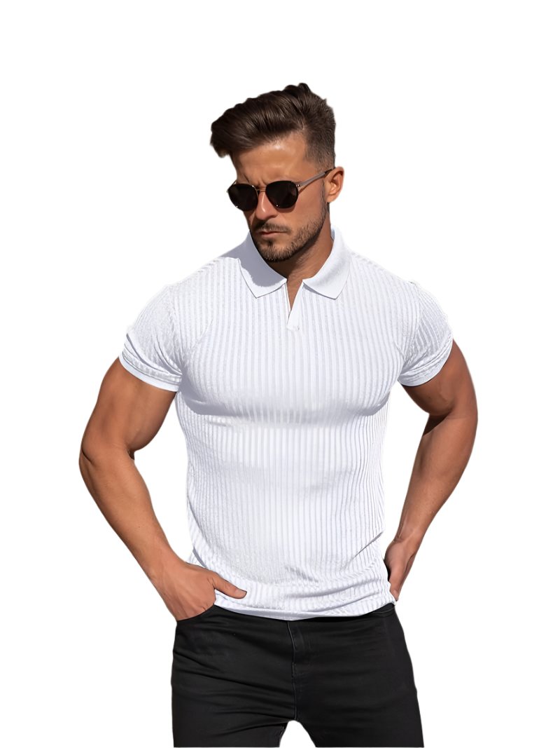 Dhanie – Slim Fit Ribbed Shirt for Men