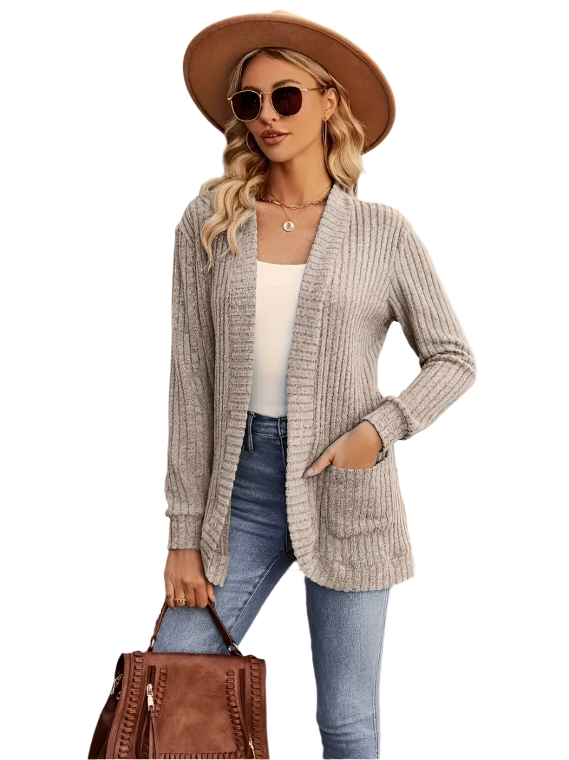 Bella – Elegant Women's Knit Cardigan