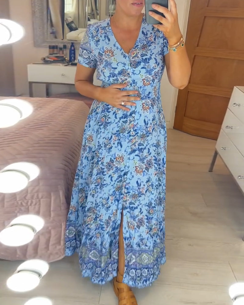 Amara – Effortless Floral Women’s Dress