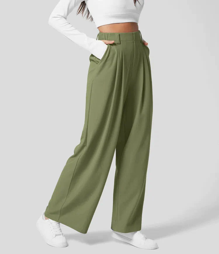 Ceila– Versatile Women's Waffle Work Pants