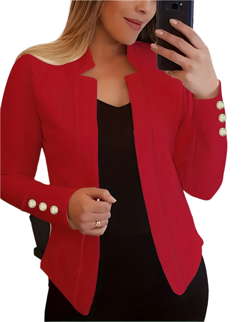 Elena – Effortless Elegance Women’s Open Blazer