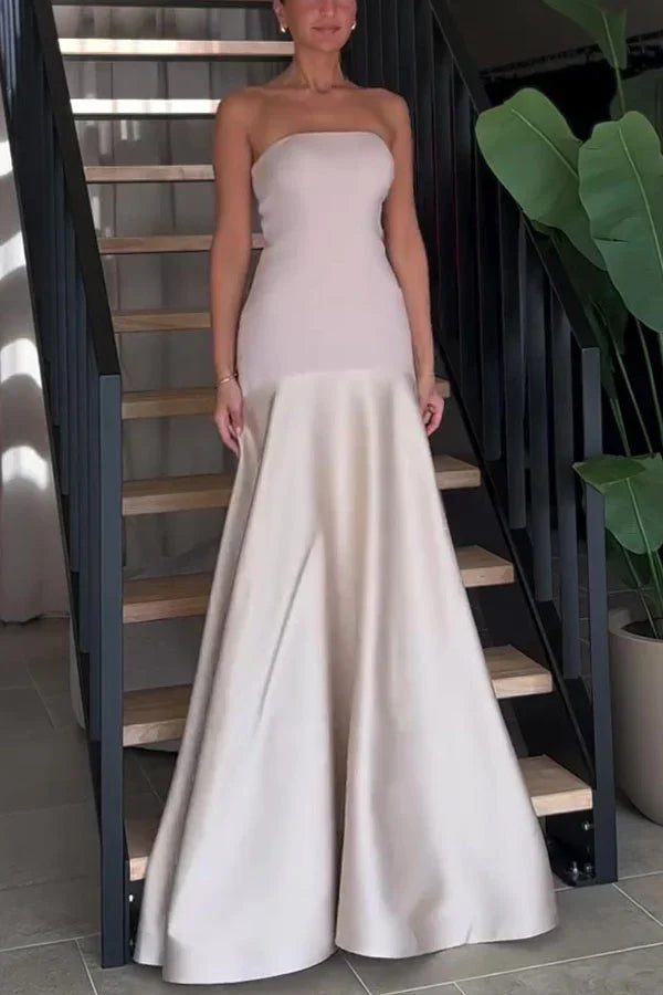 Rachel – Elegant Flare Maxi Dress for Women