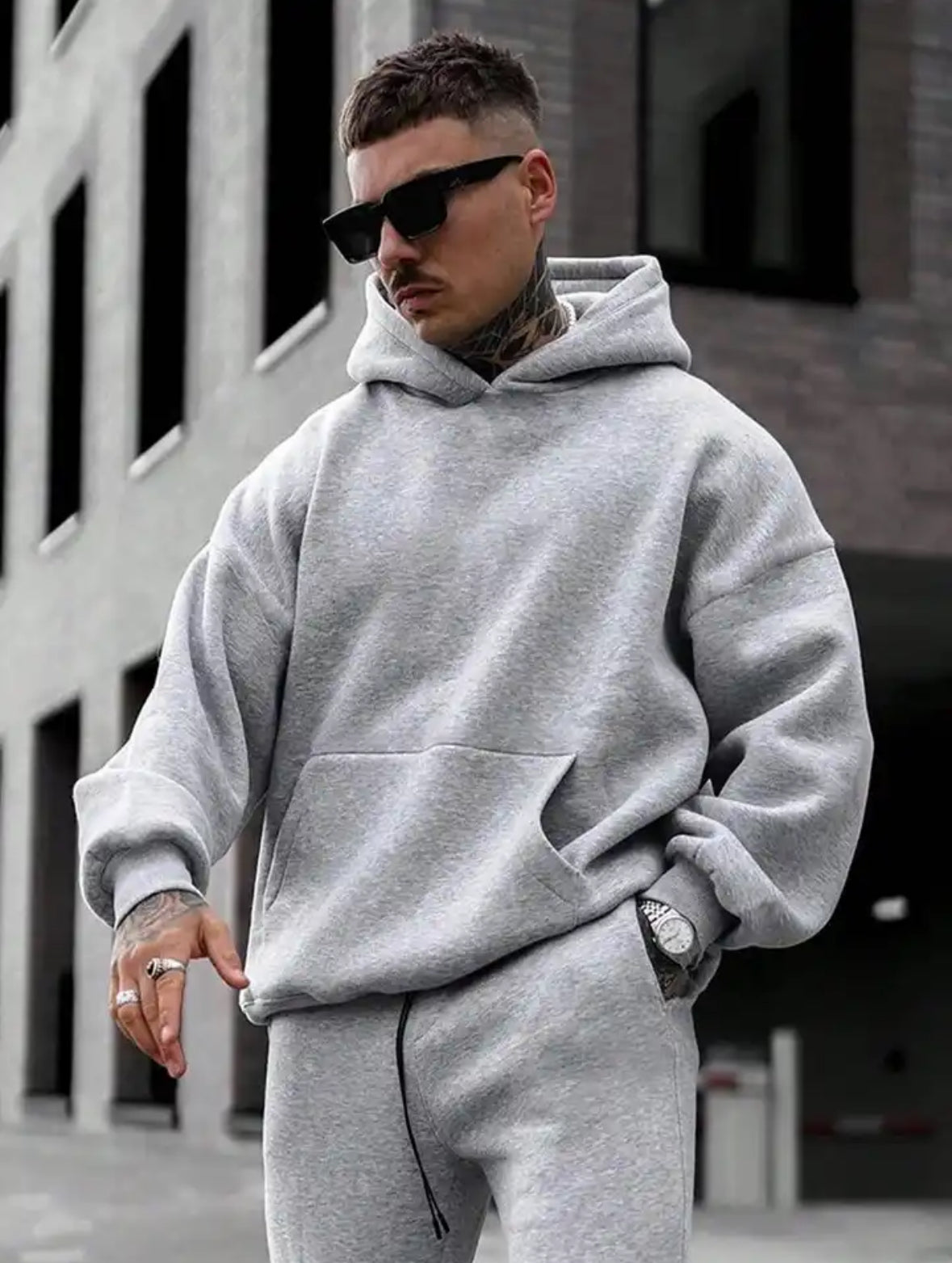 Giovanni – Archer Oversized Hoodie for Men