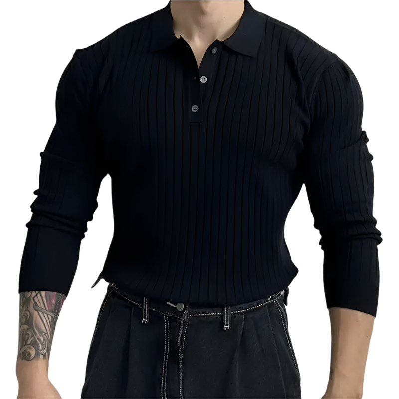 Marco – Luxurious Men’s Ribbed Polo