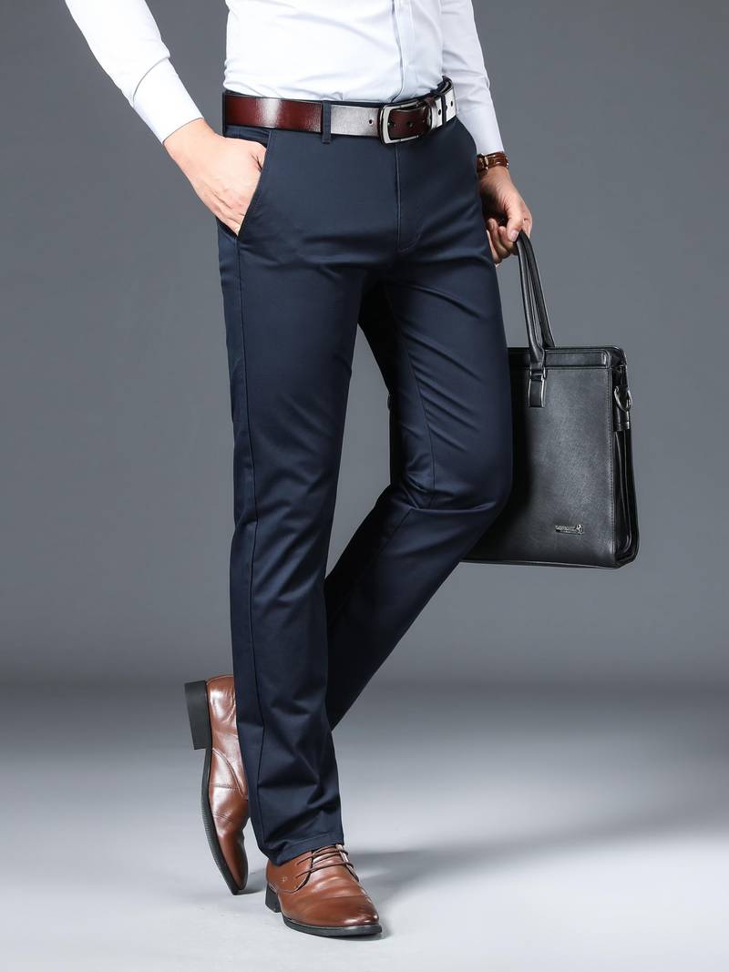 Stanson – Elegant Office Trousers for Men | Casual and Refined Look