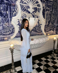 Camila – Elegant Long Sleeve Maxi Dress For Women