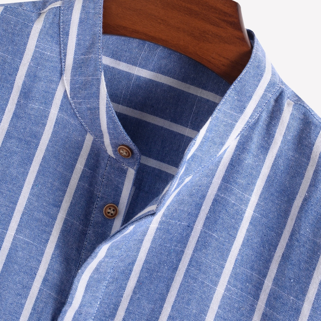 Michael – Trendy Men's Striped Linen Shirt