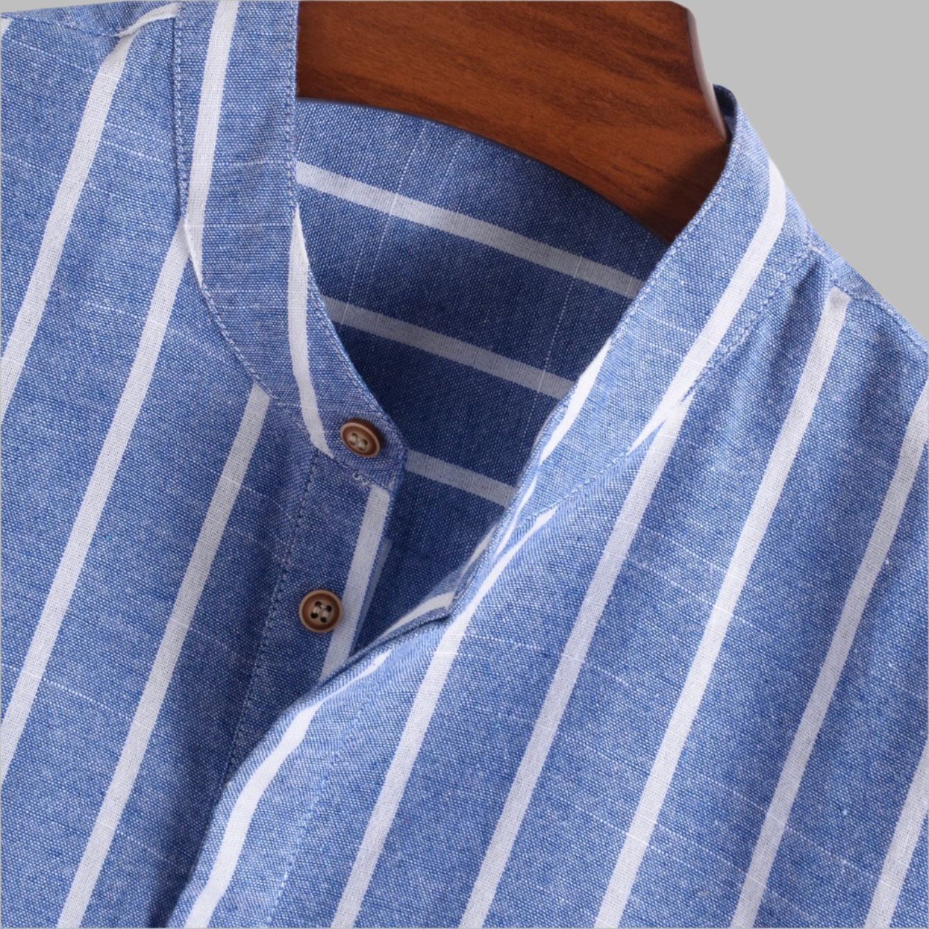 Michael – Trendy Men's Striped Linen Shirt