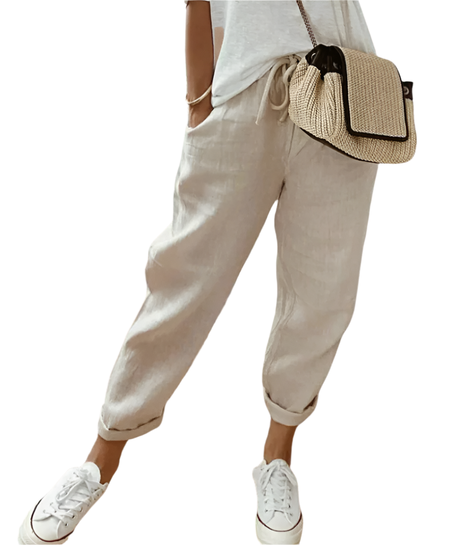 Alessia – Lightweight Women’s Linen Trousers