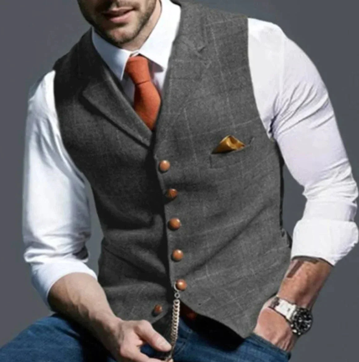 Marco – Elegant Vest for Men