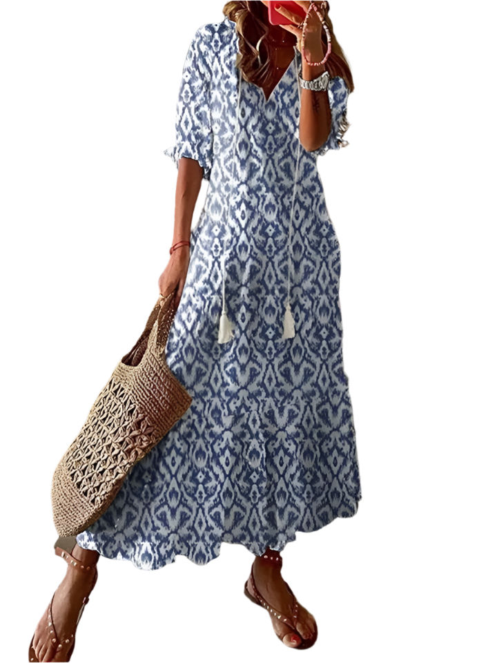 Sarah – Elegant Women's Maxi Dress