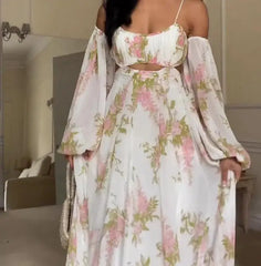 Sophia – Relaxed Shoulder Dress for Women