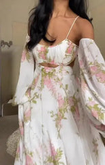 Sophia – Relaxed Shoulder Dress for Women