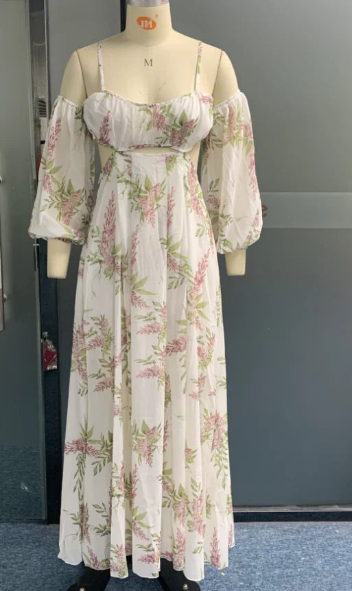 Sophia – Relaxed Shoulder Dress for Women