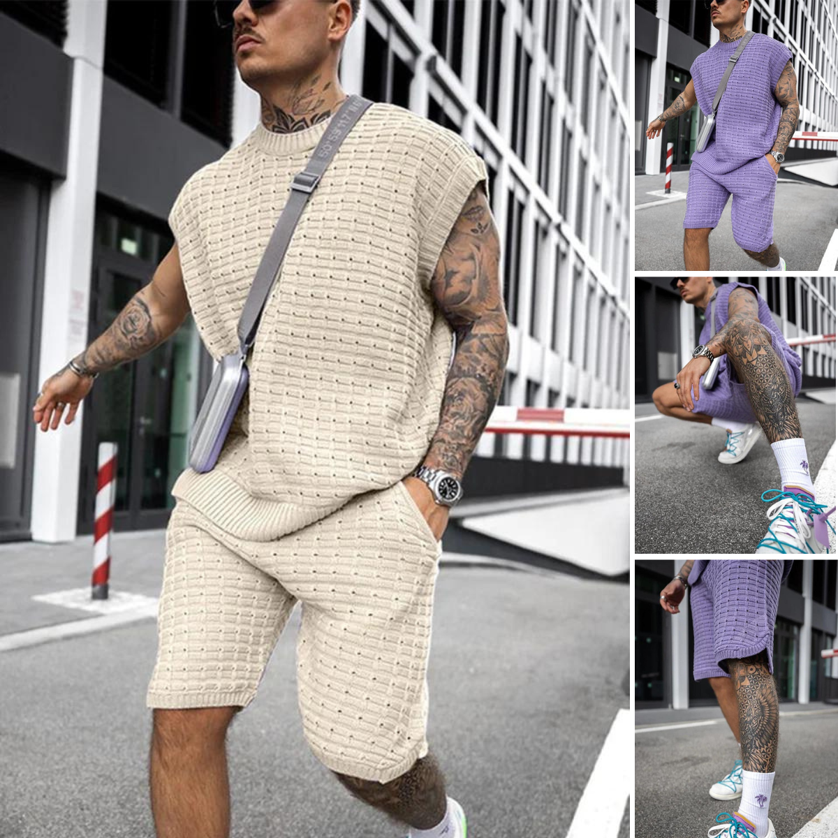 Diego – Casual Summer Knit Set for Men