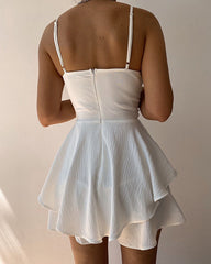 Jasmine – Chic Slip Romper Suit Mini Dress for Women