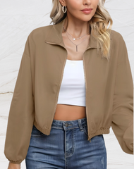 Giulia – Versatile Solid Short Women’s Jacket