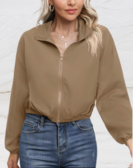 Giulia – Versatile Solid Short Women’s Jacket