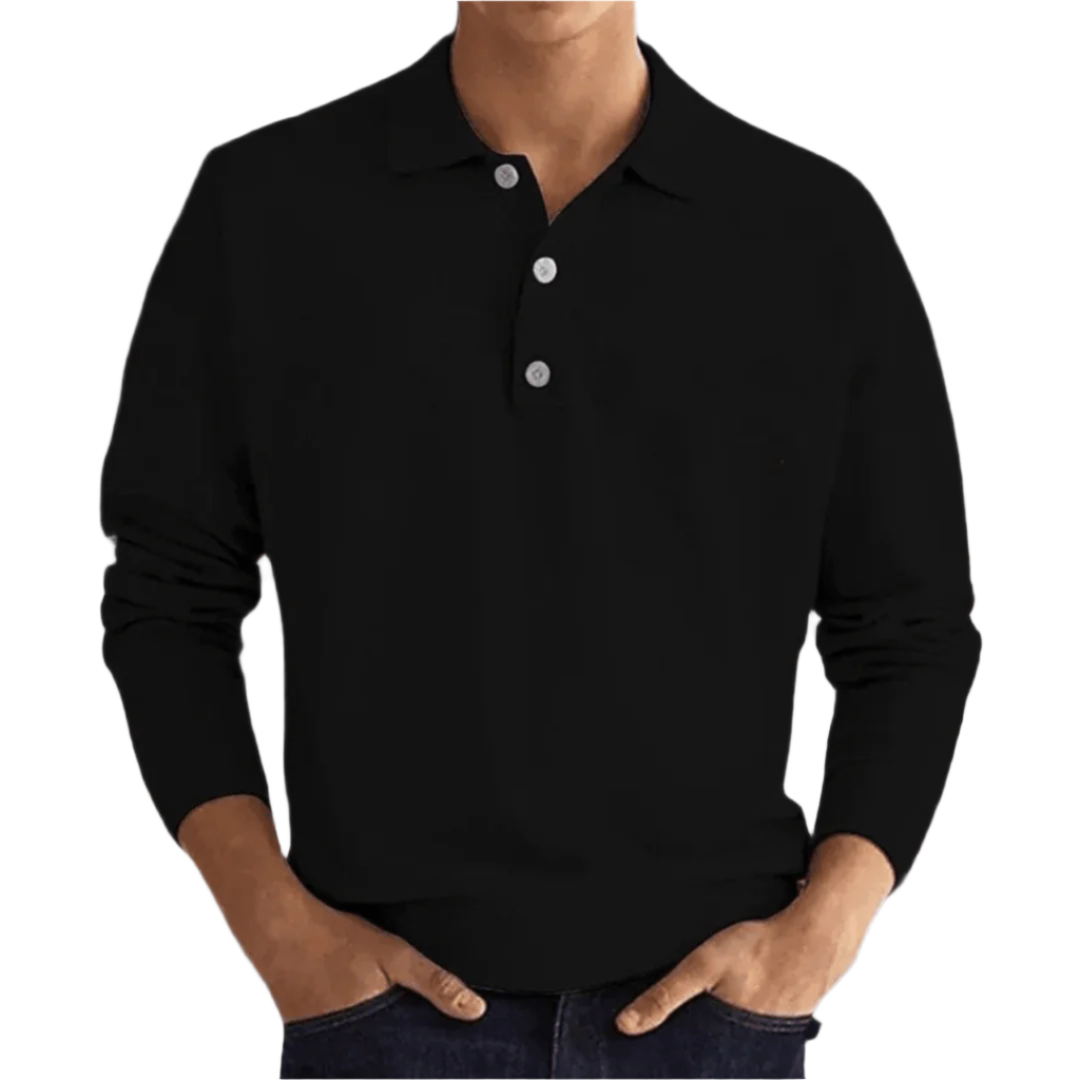 Miko - Timeless Elegance with Men's Polo Shirt