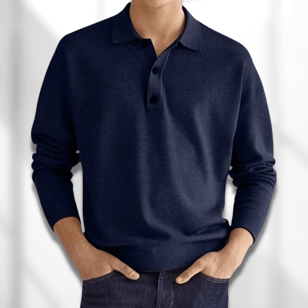 Miko - Timeless Elegance with Men's Polo Shirt