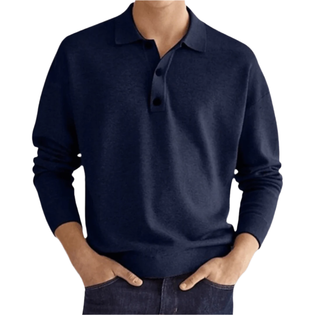 Miko - Timeless Elegance with Men's Polo Shirt