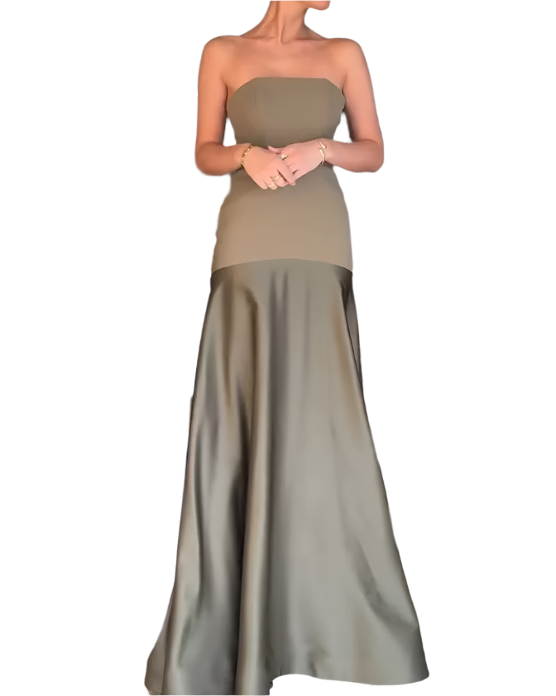 Rachel – Elegant Flare Maxi Dress for Women