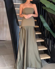 Rachel – Elegant Flare Maxi Dress for Women