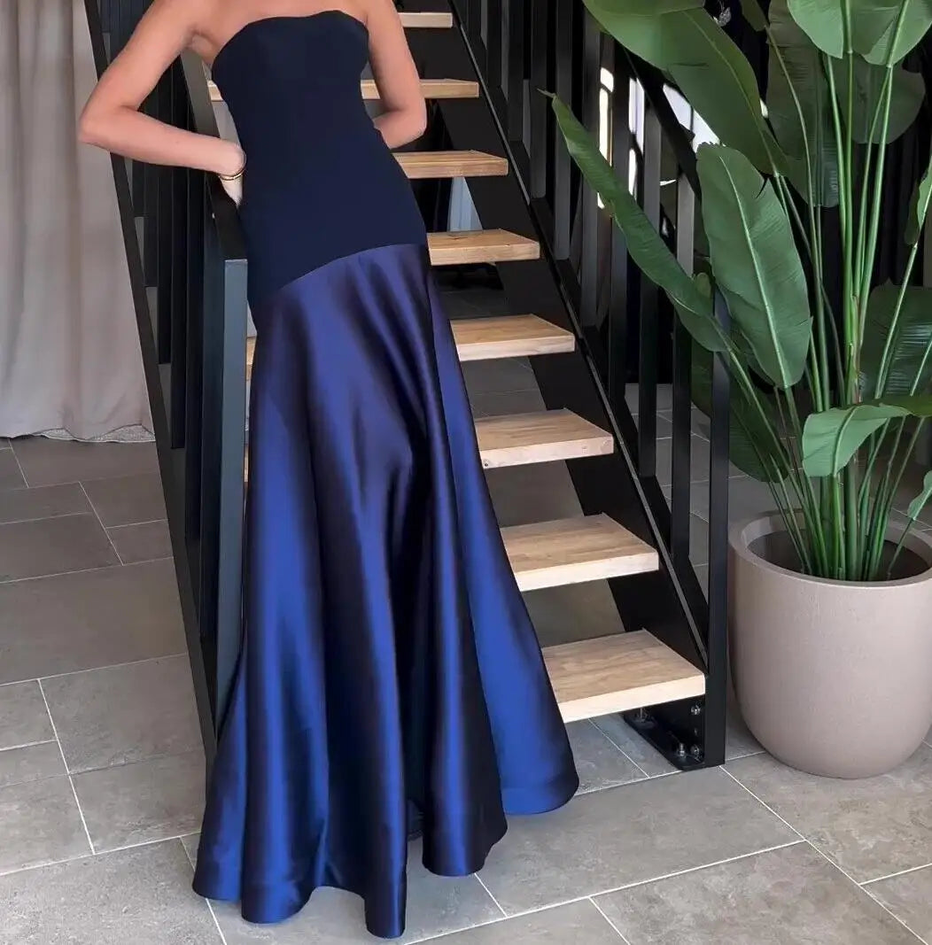 Rachel – Elegant Flare Maxi Dress for Women