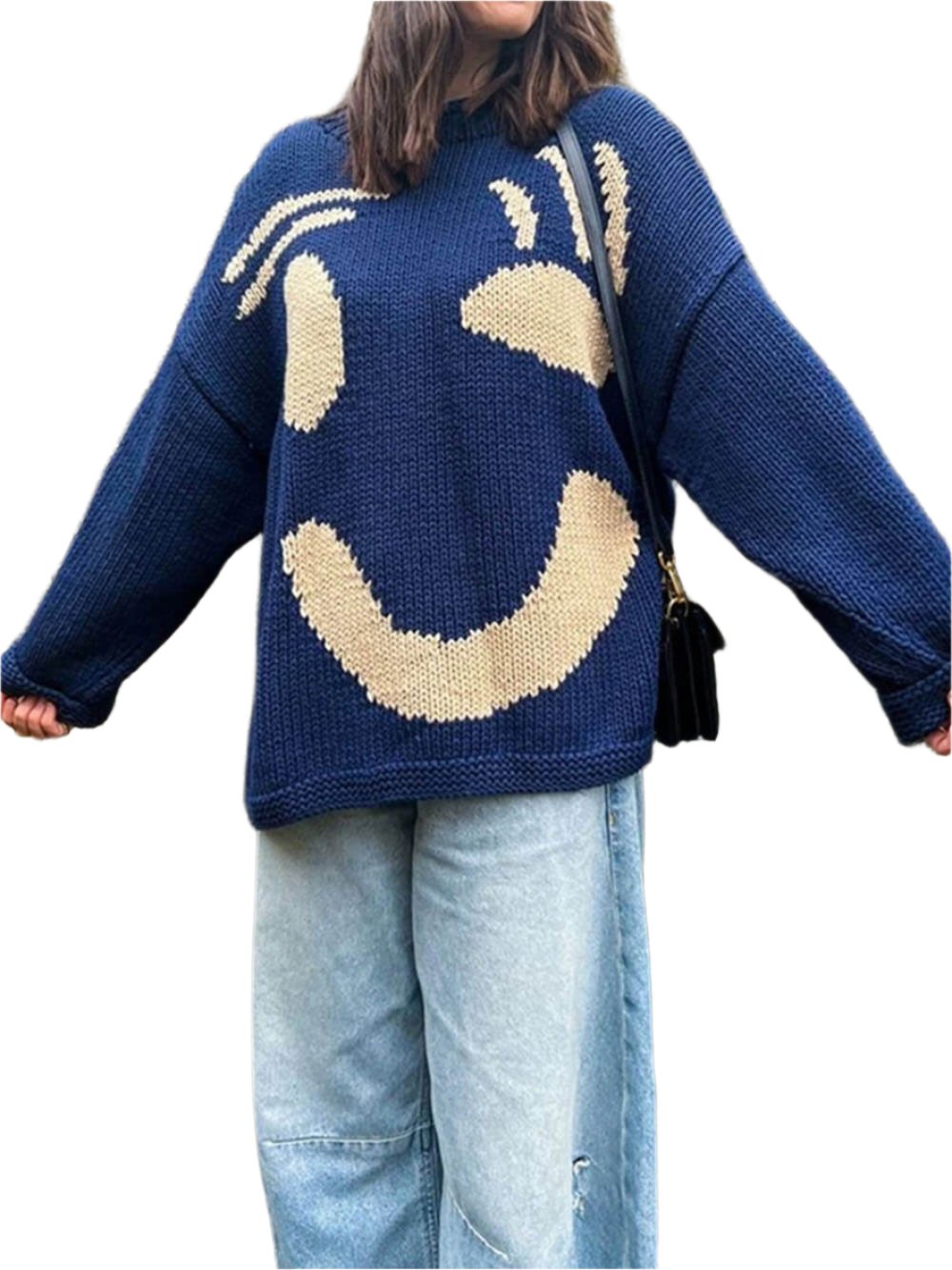 Alessandra – Women's Knitted Oversized Sweater