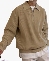 Ian - Men's Half-Zip Sweater