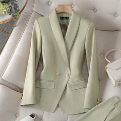 Mitch – Women’s Chic Set With Blazer And Pants
