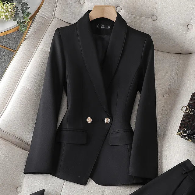 Mitch – Women’s Chic Set With Blazer And Pants