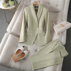 Mitch – Women’s Chic Set With Blazer And Pants