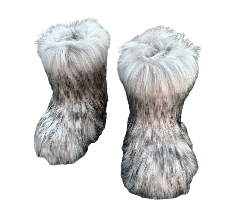 Evelina – Cozy Fluffy Women’s Fur Boots