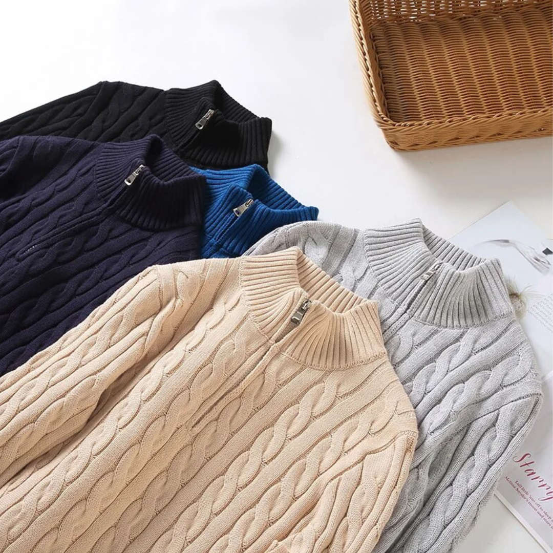 Oliver – Elegant Knitted Men's Sweater