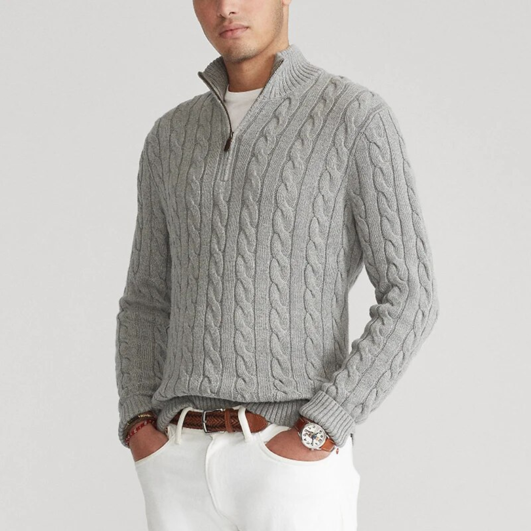 Oliver – Elegant Knitted Men's Sweater