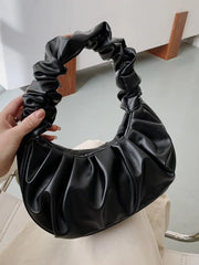 Alliah – Pleated Leather Bag for Women