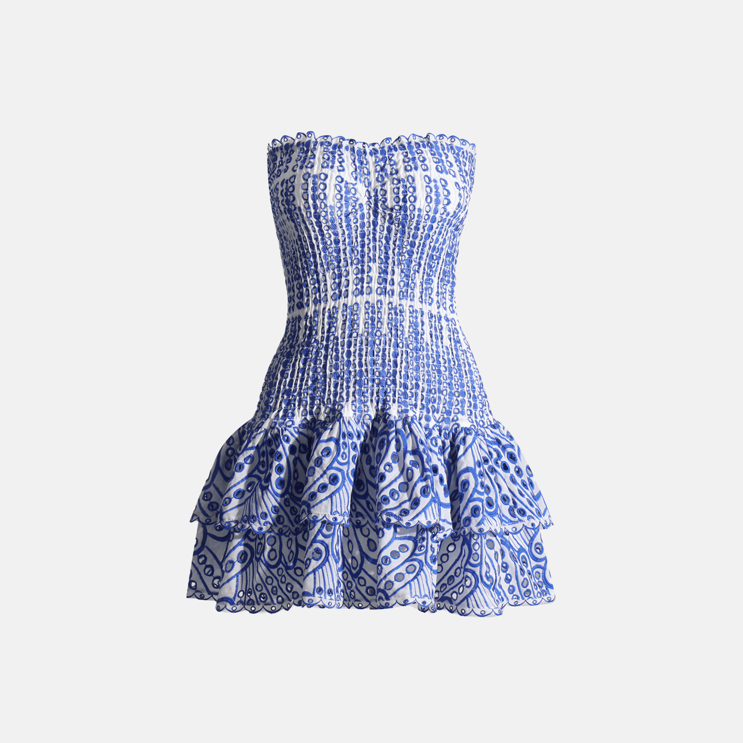 Rachel – Elegant Strapless Mini Dress for Women