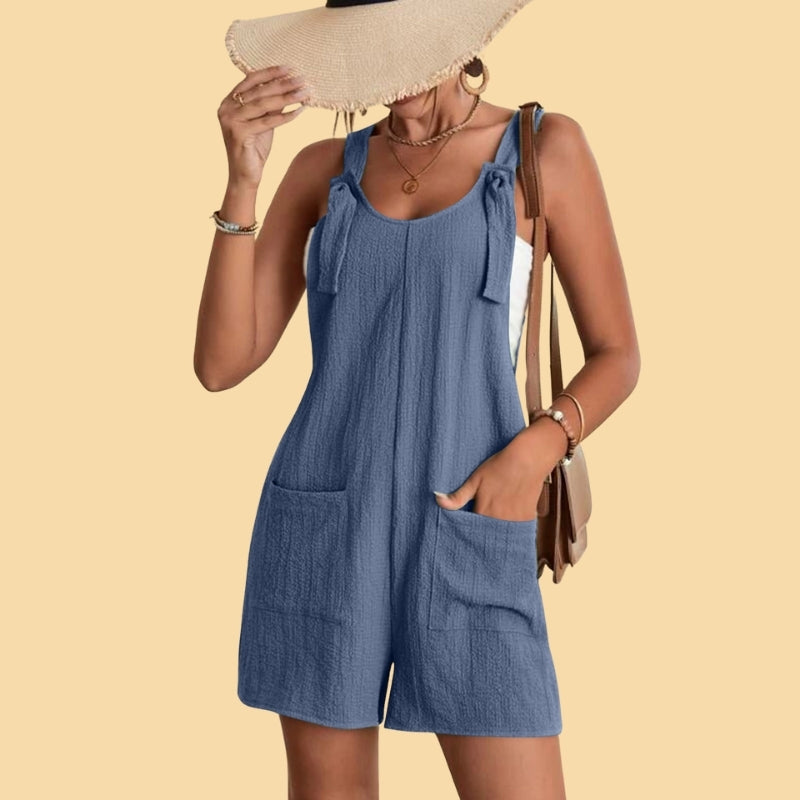 Clara – Effortless Chic Women's Short Romper