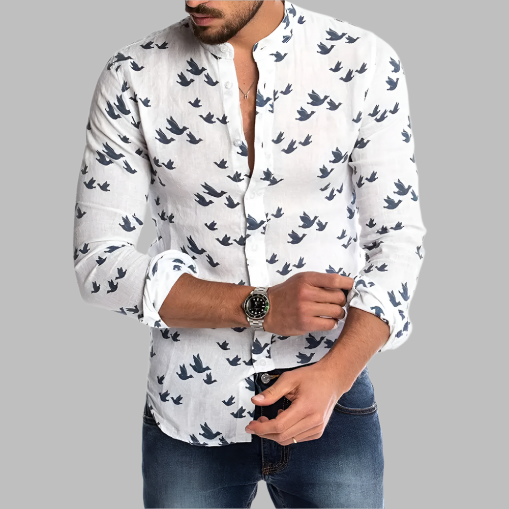 Marvin – Casual Longsleeve for Men