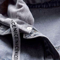 Fallyn – Comfy Hooded Denim Jacket for Women