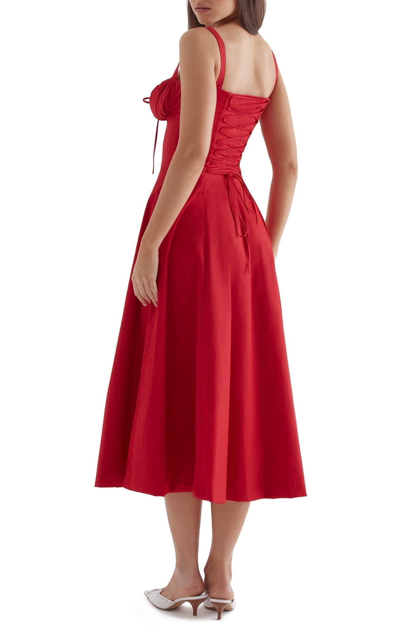 Giulia – Vibrant Floral Women's Bustier Dress