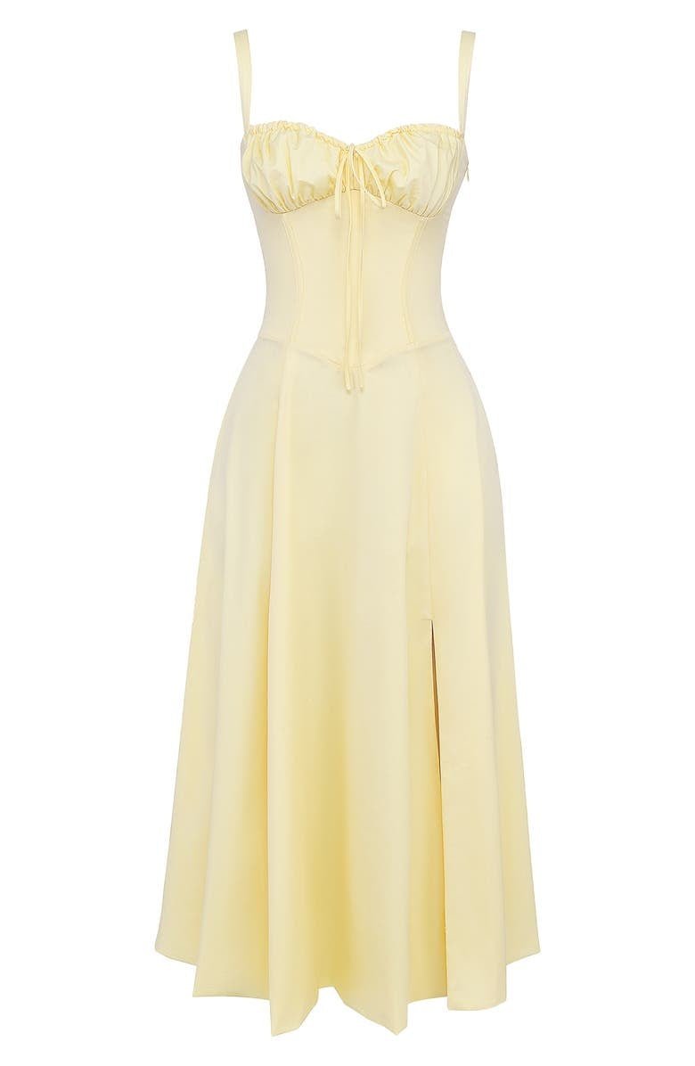 Giulia – Vibrant Floral Women's Bustier Dress