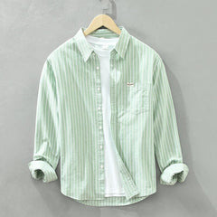 Emmanuel – Casual Men’s Striped Long Sleeve